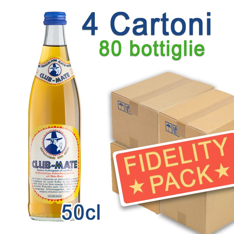 4 Cartoni Club-Mate 50cl - 80 Bottiglie