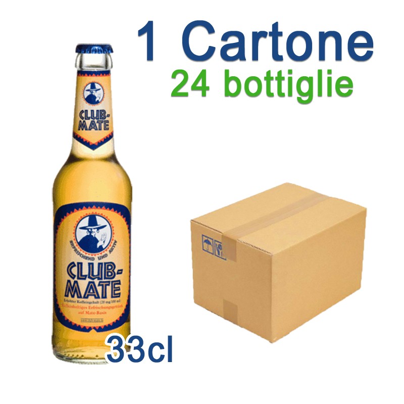 1 Cartone Club-Mate 33cl - 24 Bottiglie