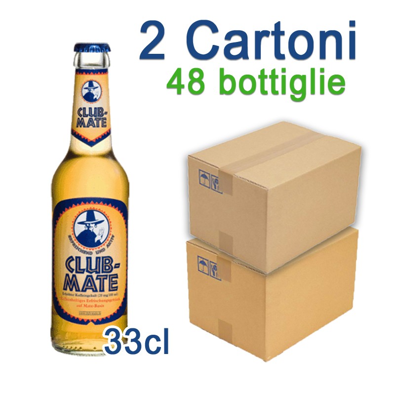 2 Cartoni Club-Mate 33cl - 48 Bottiglie