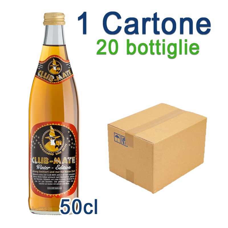 1 Cartone Club-Mate Winter Edition - 20 Bottiglie